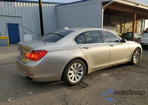2011 BMW 750 Xi from USA, damaged, VIN WBAKC6C55BC394703